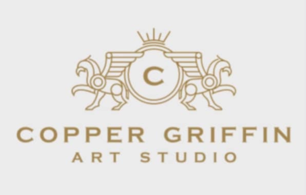 Copper Griffin Art Studio Logo